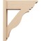 Ekena Millwork 8-in W x 24-in D x 28-in H Funston Trad Rough Cedar Woodgrain TimberThane Outlooker, Primed Tan OUTUR080X24X28FST04RCPR - alternate 2